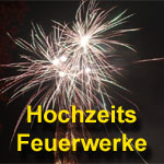 Hochzeits Höhenfeuerwerk